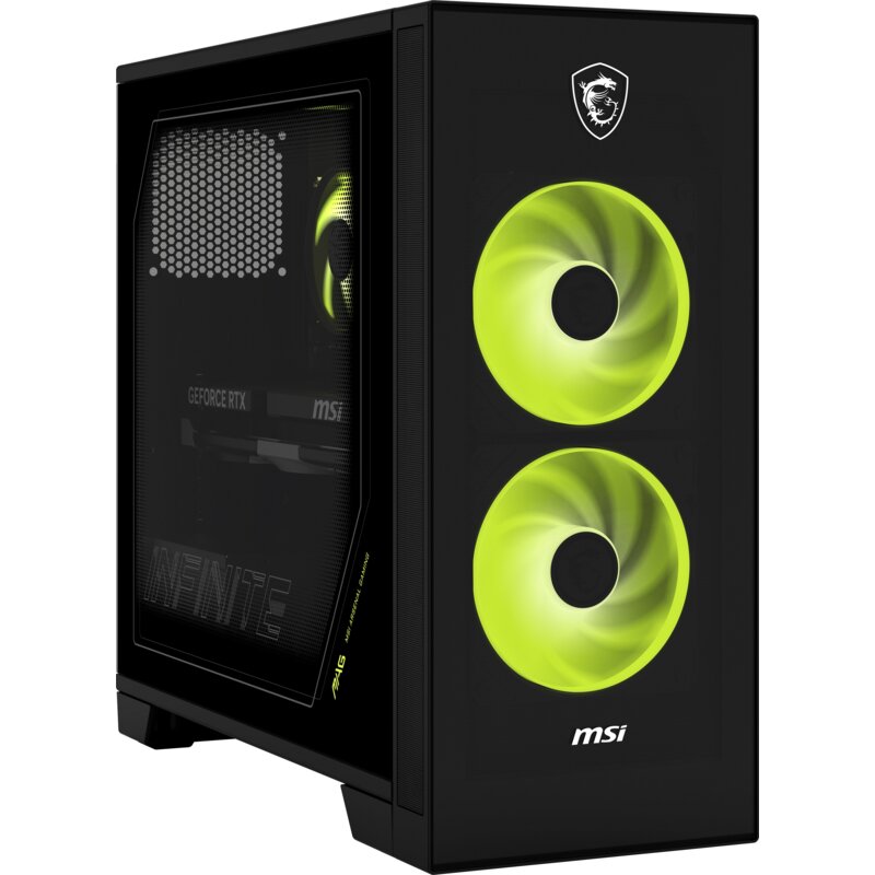 Komputer MSI MAG Infinite S AI 2NVL5-012XEU Ultra 5-225F 16GB RAM 1TB SSD GeForce RTX5060 DLSS 4.5 Wi-Fi