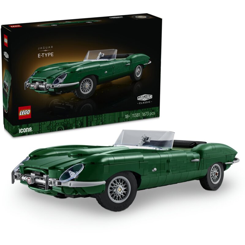 LEGO 11381 Icons Jaguar Type E