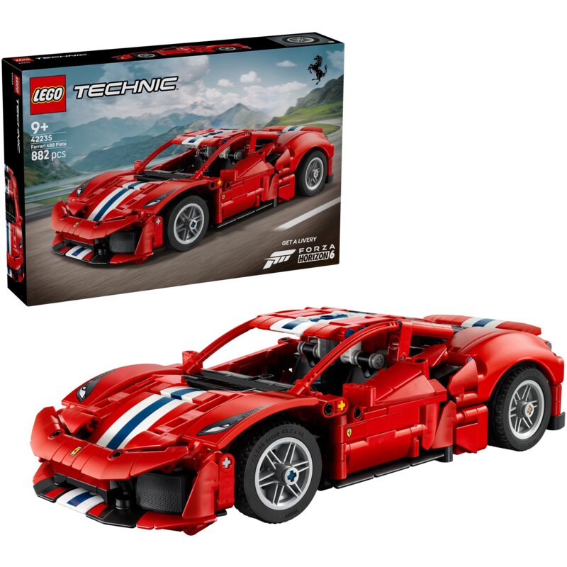LEGO 42235 Technic Samochód Ferrari 488 PISTA