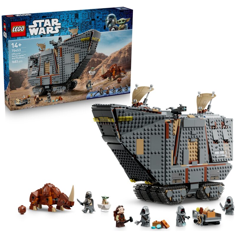 LEGO 75453 Star Wars Piaskoczołg wędrownych Jawów i bagnorożec