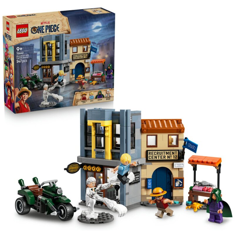 LEGO 75642 One Piece Starcie z kapitanem Smokerem