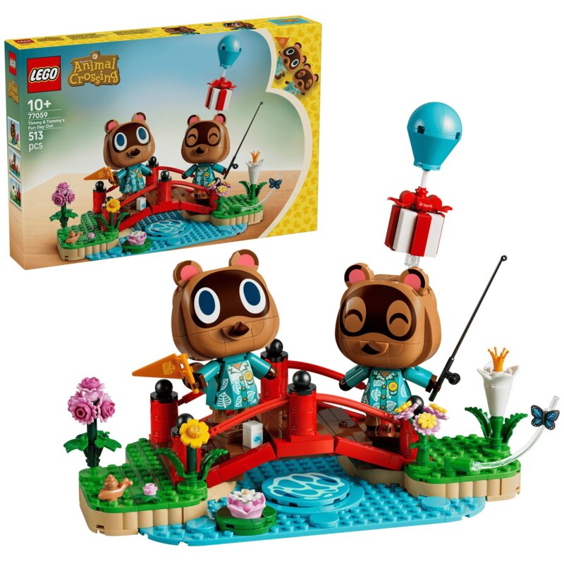 LEGO 77059 Animal Crossing Timmy i Tommy na spacerze