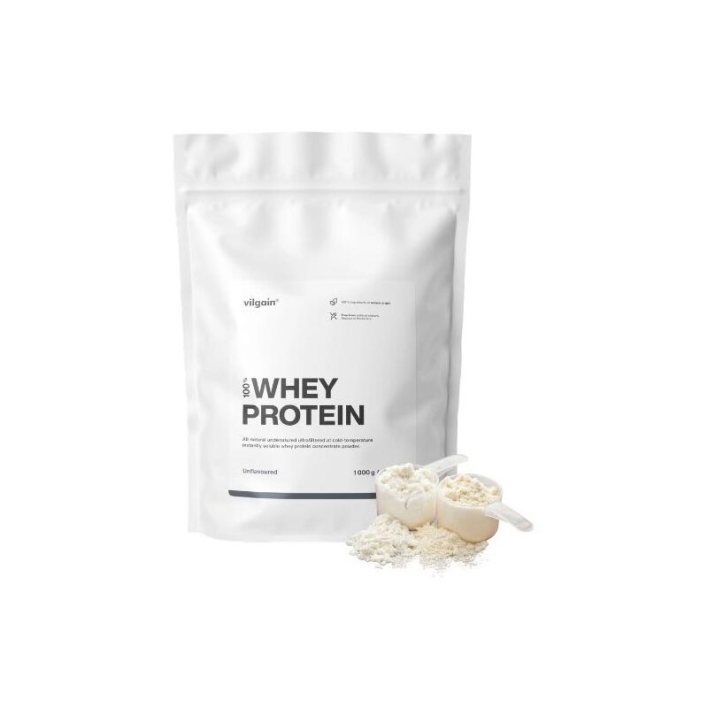 Odżywka białkowa VILGAIN Whey Protein (1000 g) Bez cukru