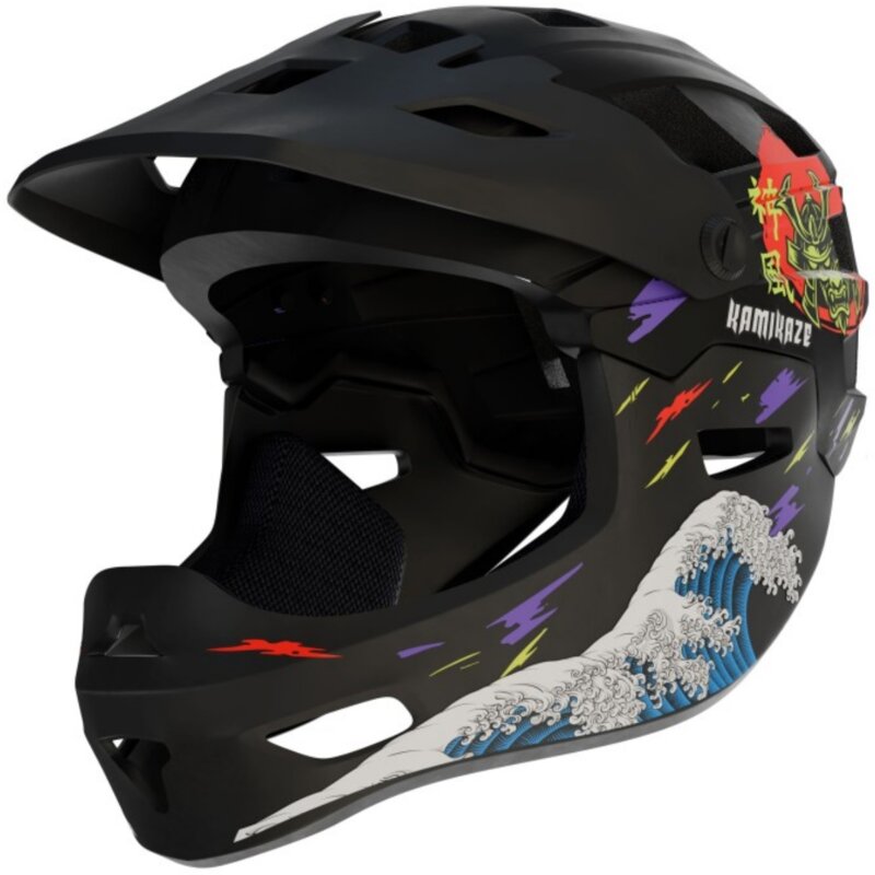 Kamikaze RONIN Black Wave L Czarny