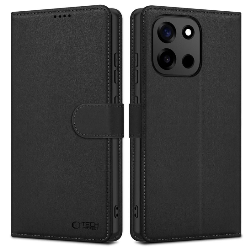 Etui TECH-PROTECT Wallet do OnePlus Nord 6 Czarny