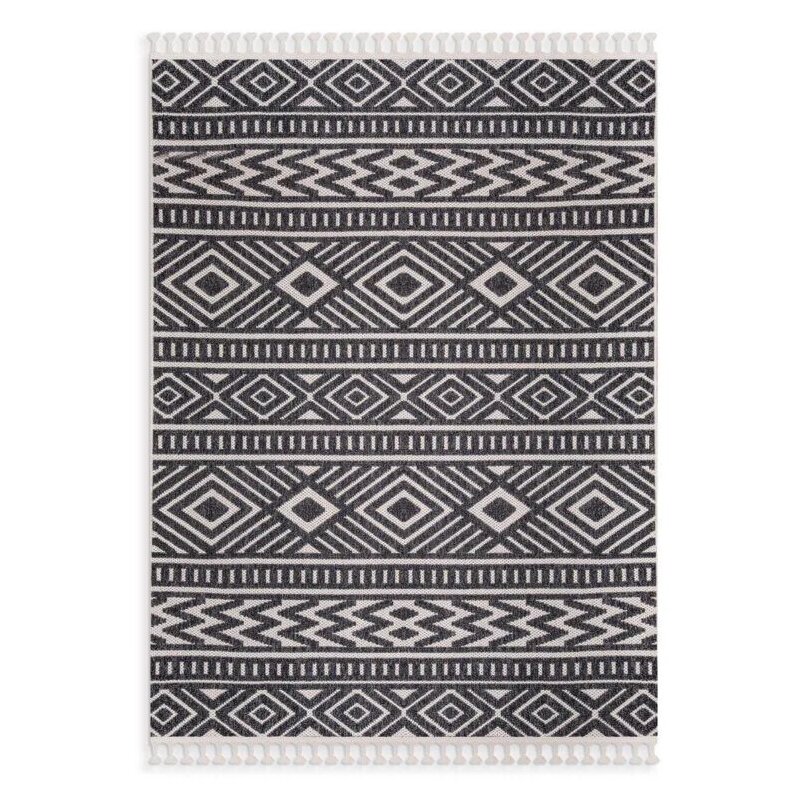 Dywan EUROFIRANY Linea1 120 x 170 cm Ciemnoszary