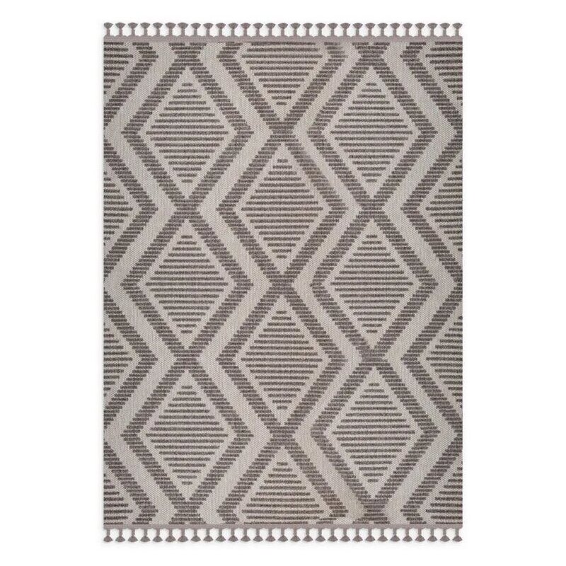 Dywan EUROFIRANY Linea4 80 x 150 cm Brązowy