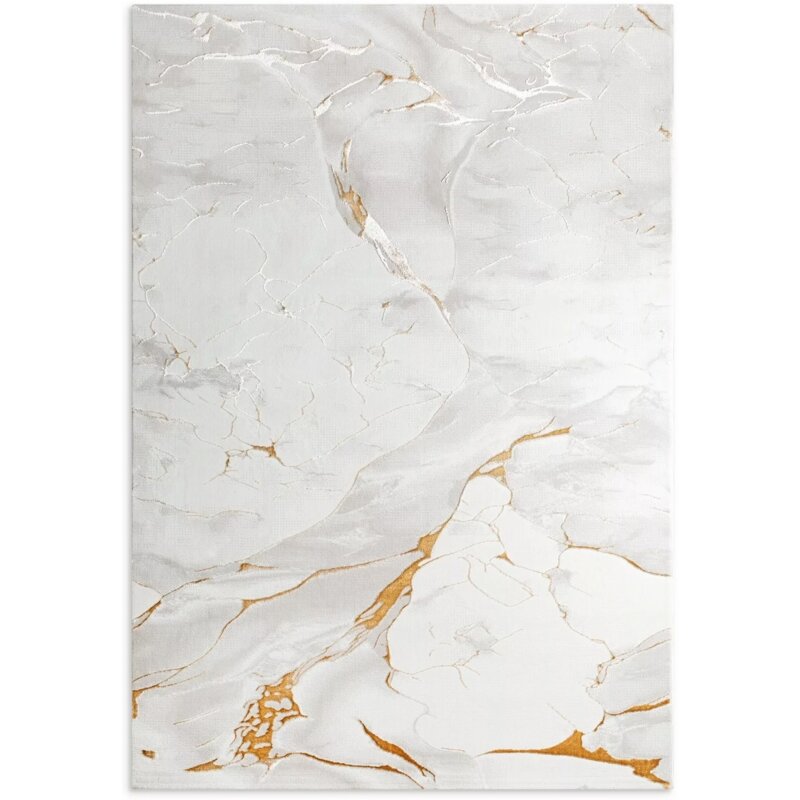 Dywan EUROFIRANY Safir3 120 x 170 cm Jasnoszary