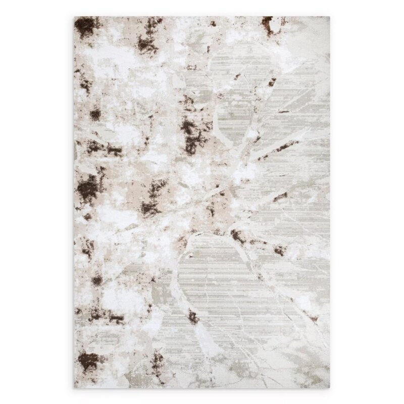 Dywan EUROFIRANY Monaco2 80 x 150 cm Jasnokremowy