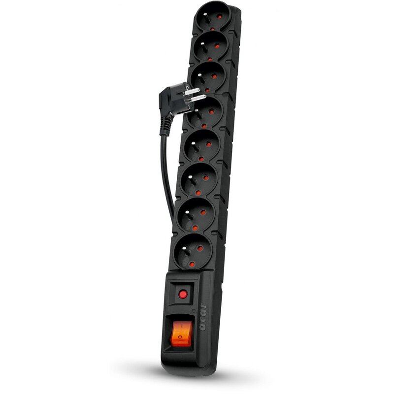 Listwa ACAR S8 (5 m) Czarny