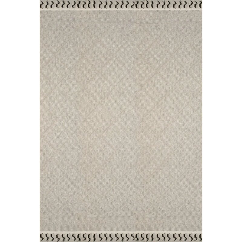 Dywan EUROFIRANY Lena Boho 80 x 200 cm Kremowy