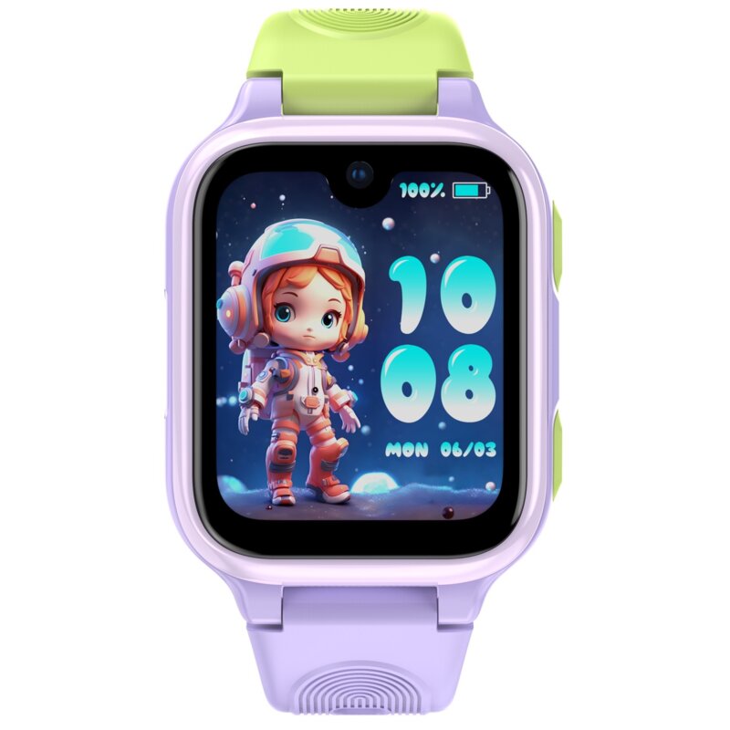 Smartwatch LOCON Watch Slay AI GJD.16 Fioletowo-zielony
