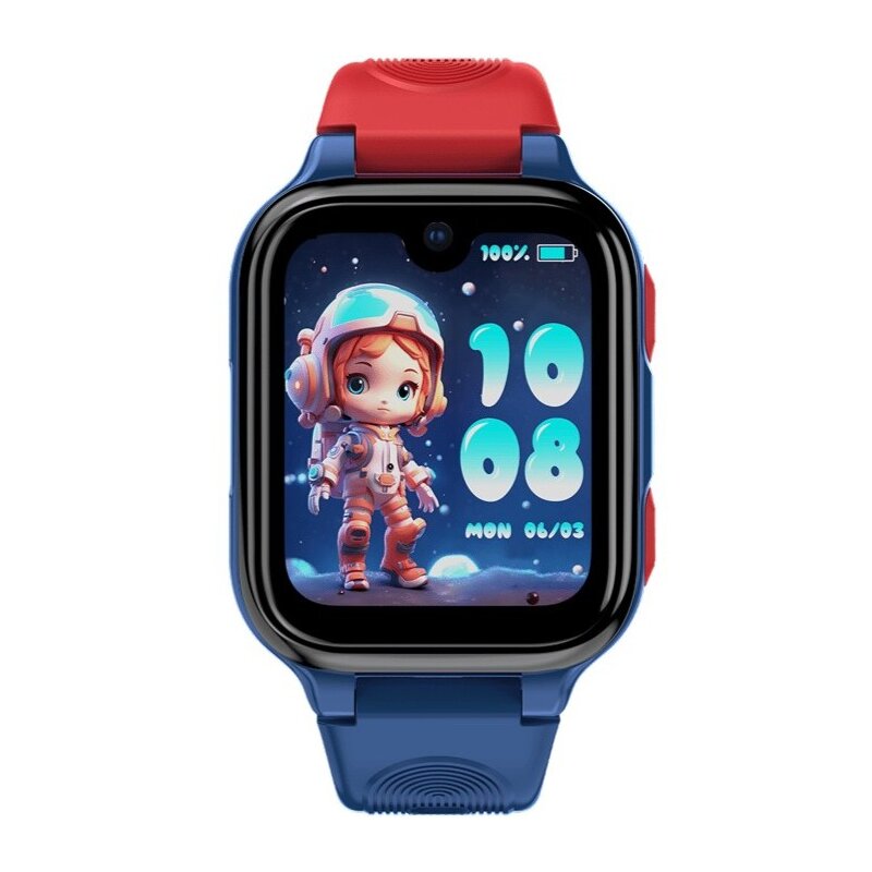 Smartwatch LOCON Watch Slay AI GJD.16 Granatowo-czerwony