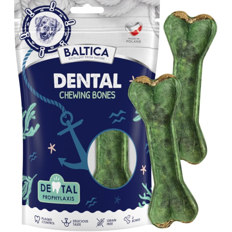 BALTICA Dental Kość - przysmak dla psa - 2szt.