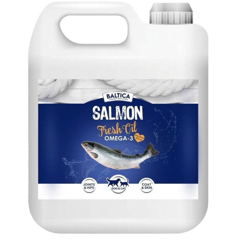 Suplement dla psa i kota BALTICA Salmon Fresh Oil 2000 ml