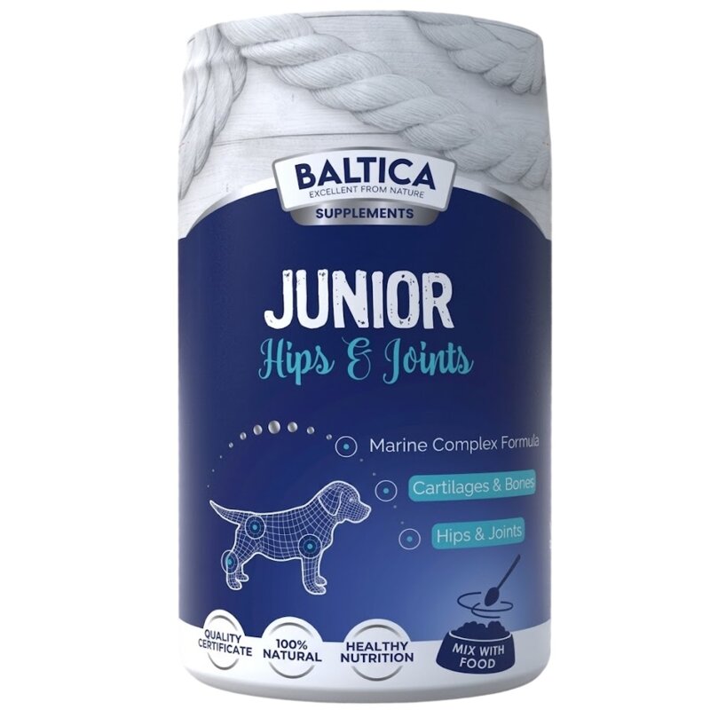Suplement dla psa BALTICA Junior Hips & Joints 200 g