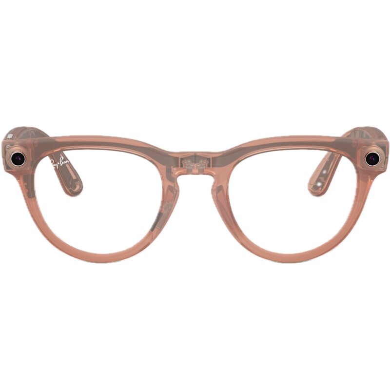 Okulary META Ray-Ban Headliner Gen 2 Brzoskwinia Mat