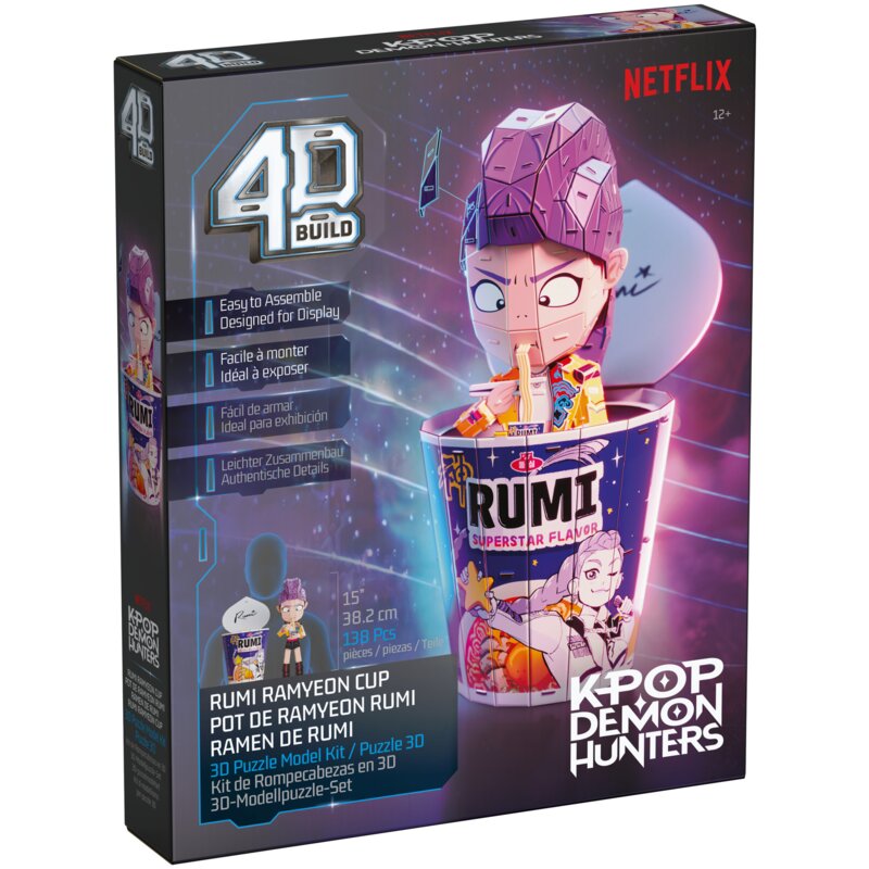 Puzzle 3D SPIN MASTER 4D K-Pop Demon Hunters Rumi Ramyeon (138 elementów)