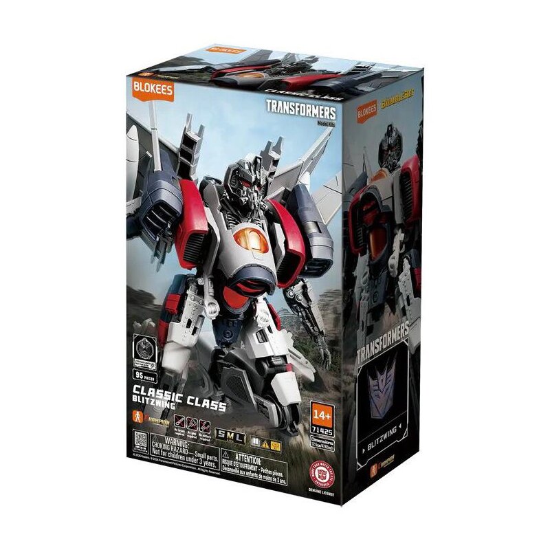 Figurka BLOKEES Classic Class Transformers Blitzwing