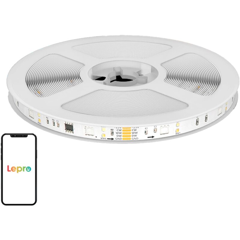 Lepro Taśma LED S2 5m Wi-Fi Bluetooth RGBIC