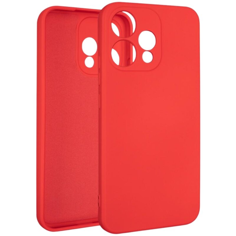Etui BELINE Silicone do Oppo Reno 15 Czerwony