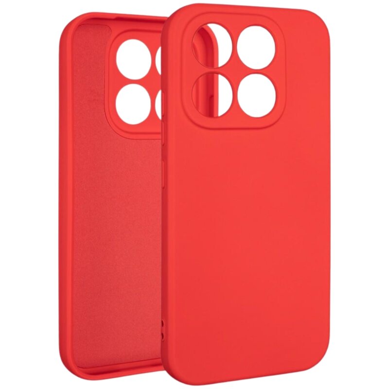 Etui BELINE Silicone do Xiaomi 17 Czerwony