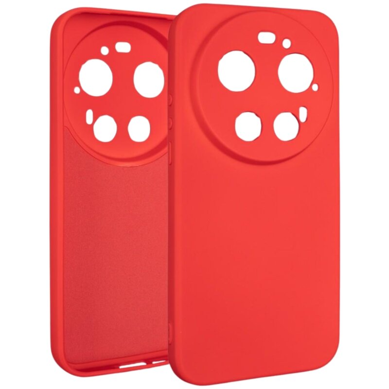 Etui BELINE Silicone do Xiaomi 17 Ultra Czerwony