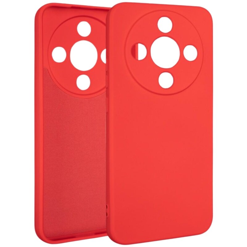Etui BELINE Silicone do Honor Magic 8 Lite Czerwony