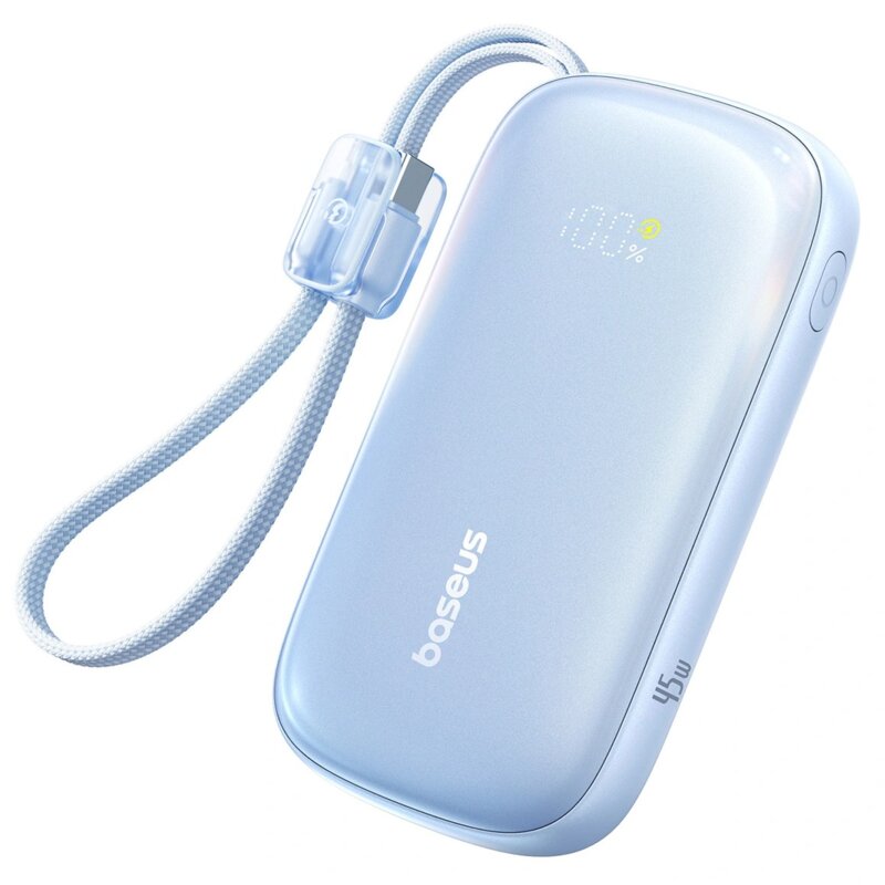 Powerbank BASEUS EnerFill FC21 Qpow 3 Ultra 10000 mAh 45W Niebieski