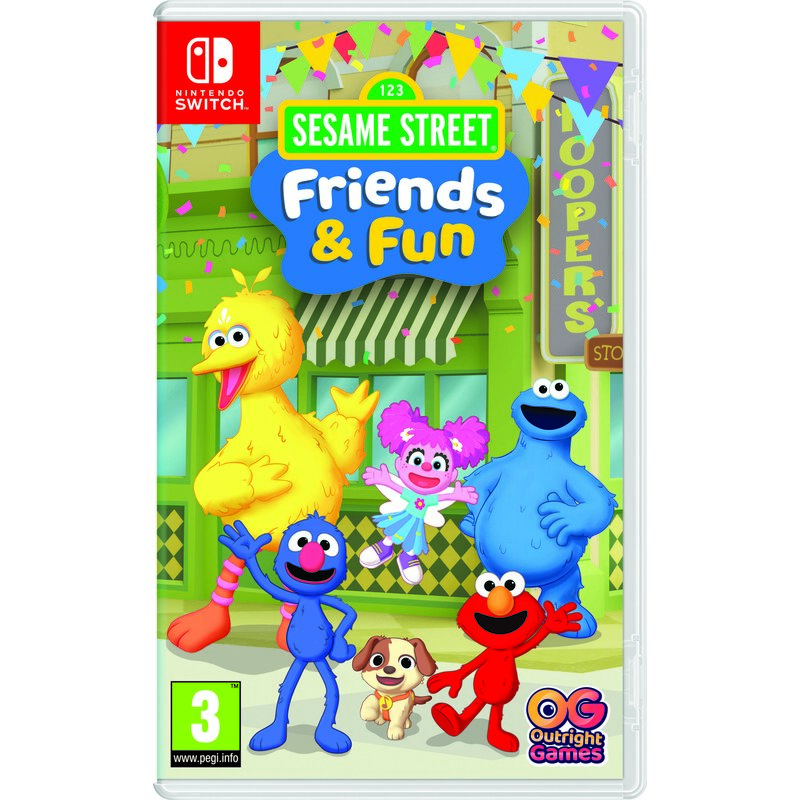 Sesame Street: Friends & Fun Gra NINTENDO SWITCH
