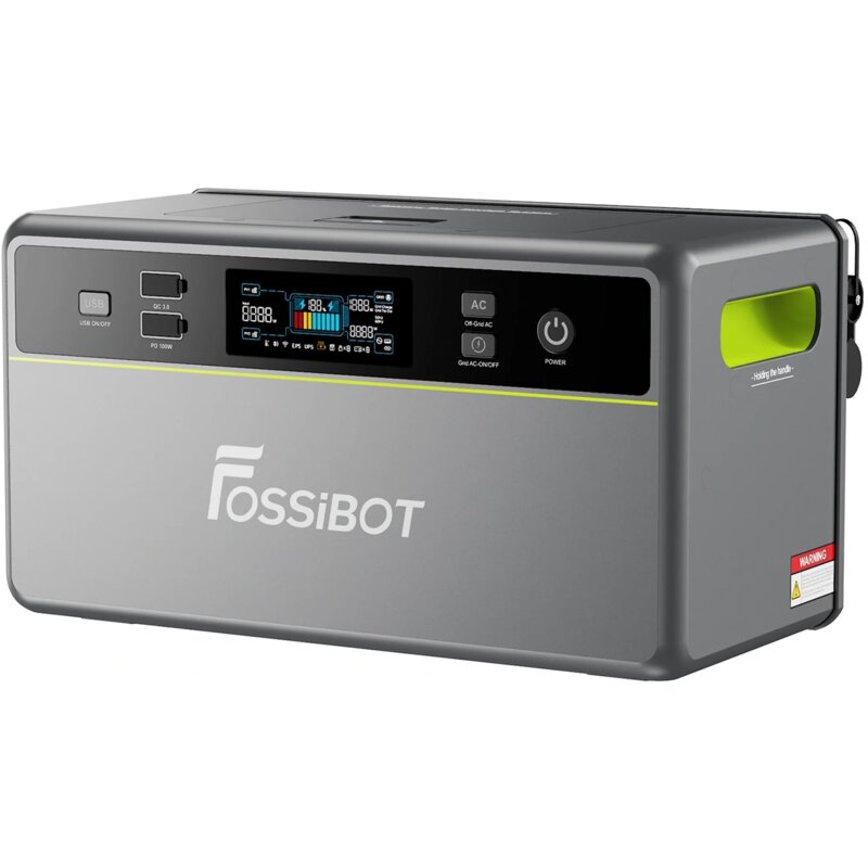 Stacja zasilania FOSSIBOT FBP1200 1200W Zielony Bank energii
