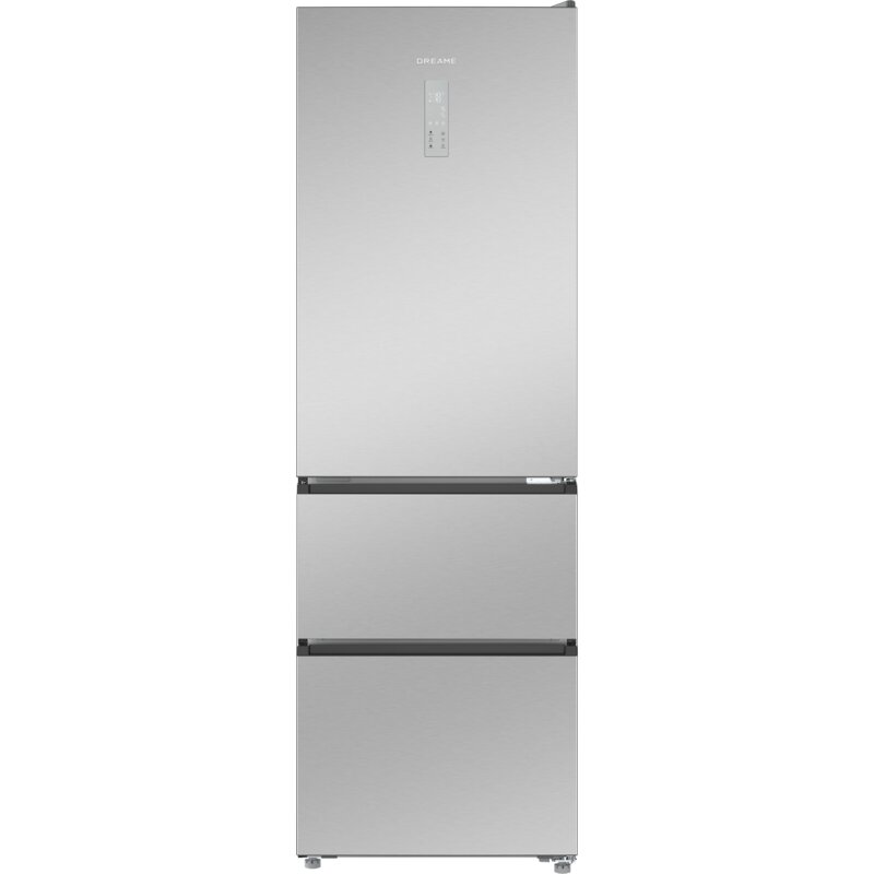 Lodówka DREAME Mega Ultra 3D DRT400WMBEEU No frost 185cm Inox