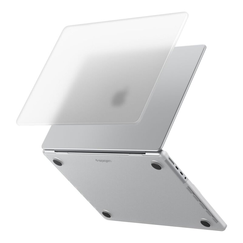 Etui na laptopa SPIGEN AirSkin do MacBook Pro 16 M1-M5/M5 Pro/M5 Pro Max 2021-2026 Przezroczysty mat