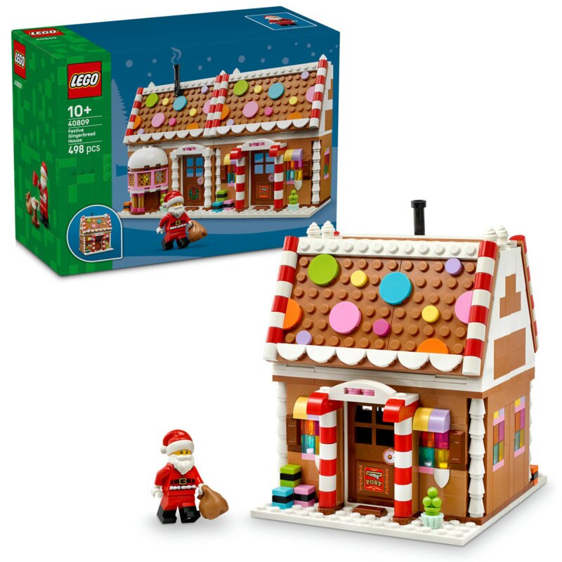 LEGO 40809 Świąteczna chatka z piernika