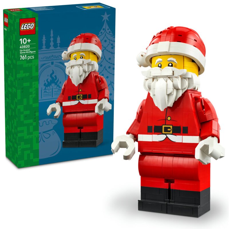 LEGO 40820 Powiększona minifigurka Świętego Mikołaja