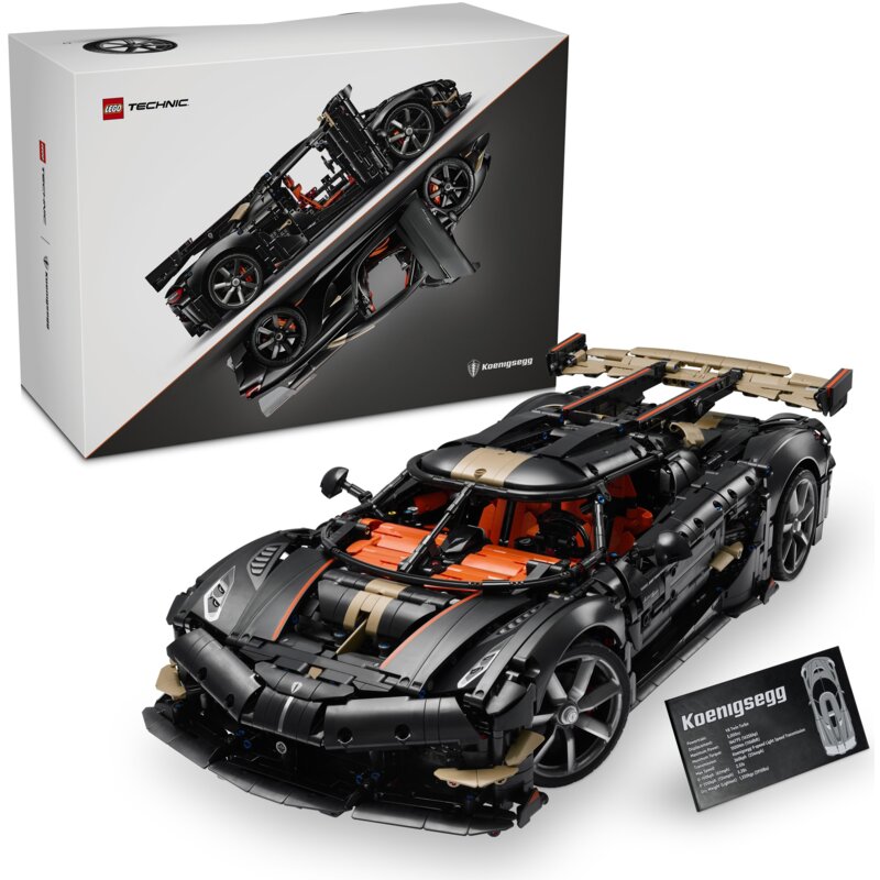 LEGO 42232 Technic Koenigsegg Sadair's Spear Megacar