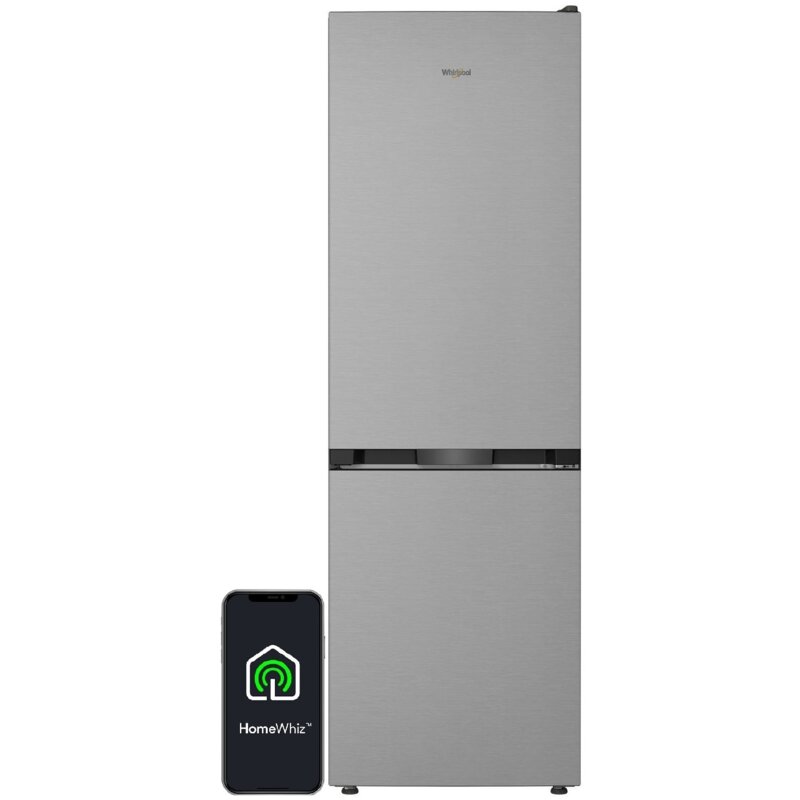 Whirlpool WHK22373X6EA Funkcje AI Pełny No Frost 186,5cm Komora świeżości Zdalne sterowanie Srebrny