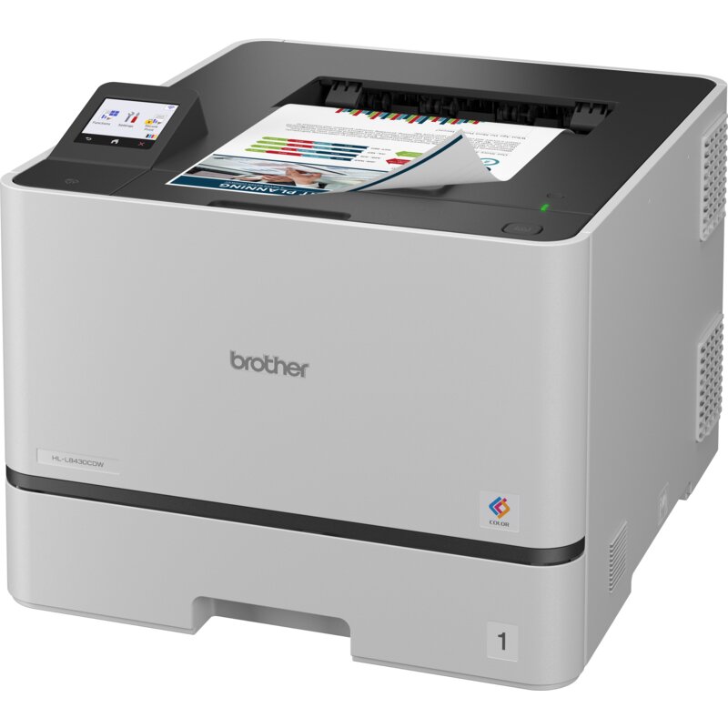 Drukarka BROTHER HL-L8430CDW Druk w kolorze, Automatyczny druk dwustronny, Wi-Fi