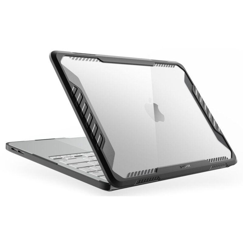 Etui na laptopa SUPCASE Unicorn Beetle Pro do MacBook Neo 13 2026 Przezroczysto-czarny