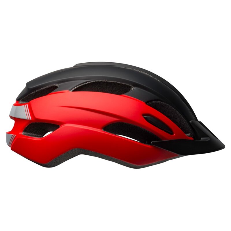 Kask rowerowy BELL Trace Czerwono-czarny MTB (rozmiar M/L)
