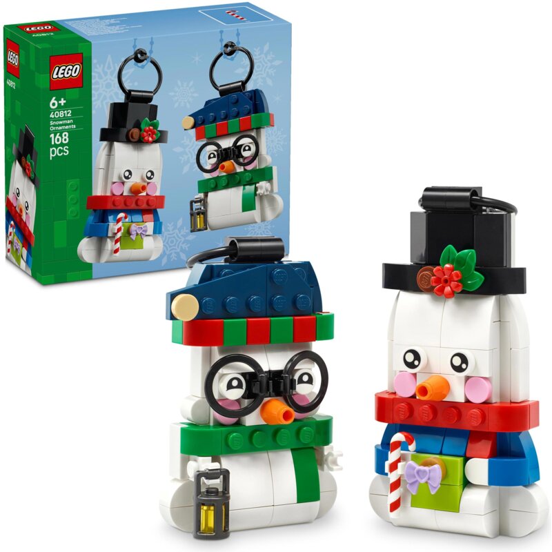 LEGO 40812 Ozdoby z bałwankami