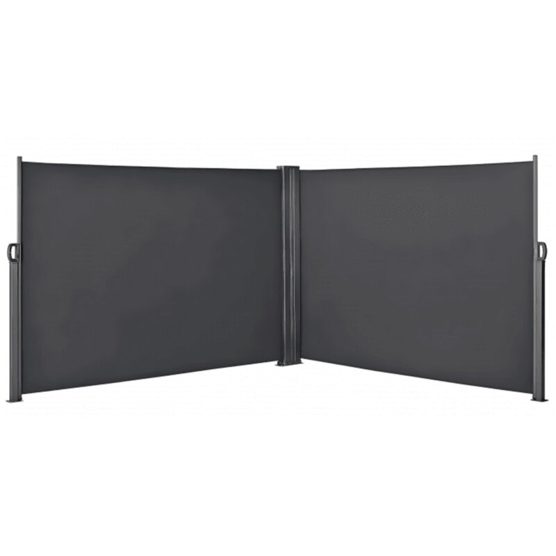 Markiza boczna MIRPOL AWN-S-6X2 (600 x 200 cm) Szary