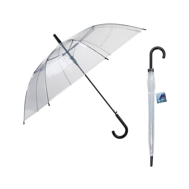 Parasol GARDEN LIFE 82 cm Transparentny