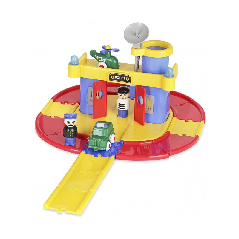Posterunek policji z figurkami VIKING TOYS City 045-5561