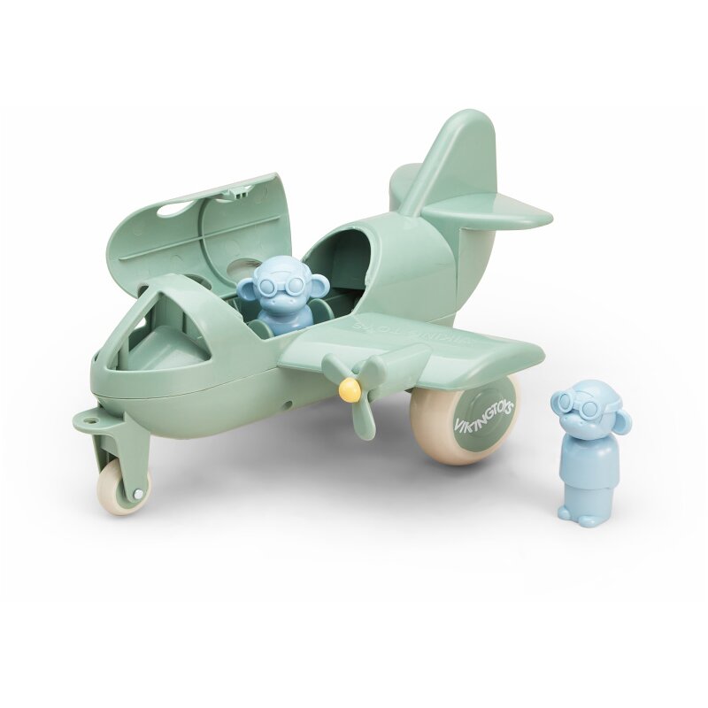 Samolot z 2 figurkami VIKING TOYS ReLine Jumbo 045-30-1274