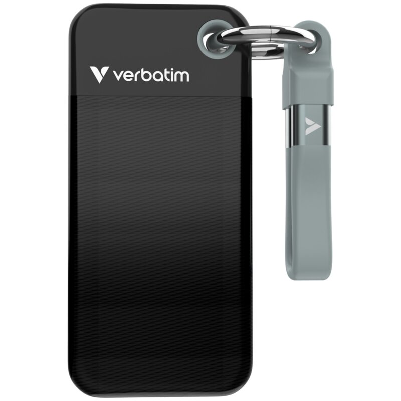 Dysk VERBATIM Pocket 128GB SSD Czarno-szary