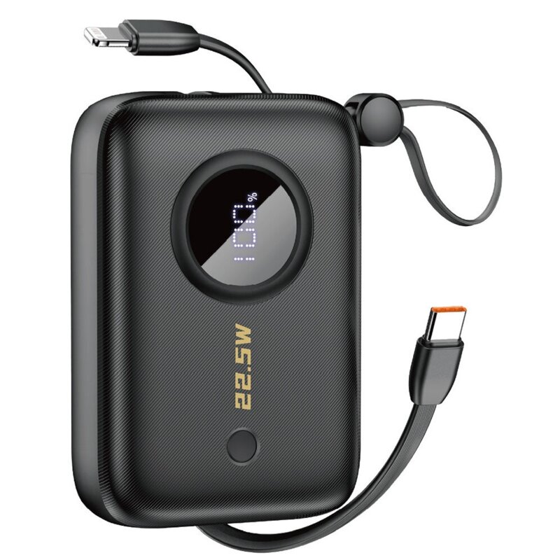Powerbank DUDAO K14 10000 mAh 22.5W Czarny