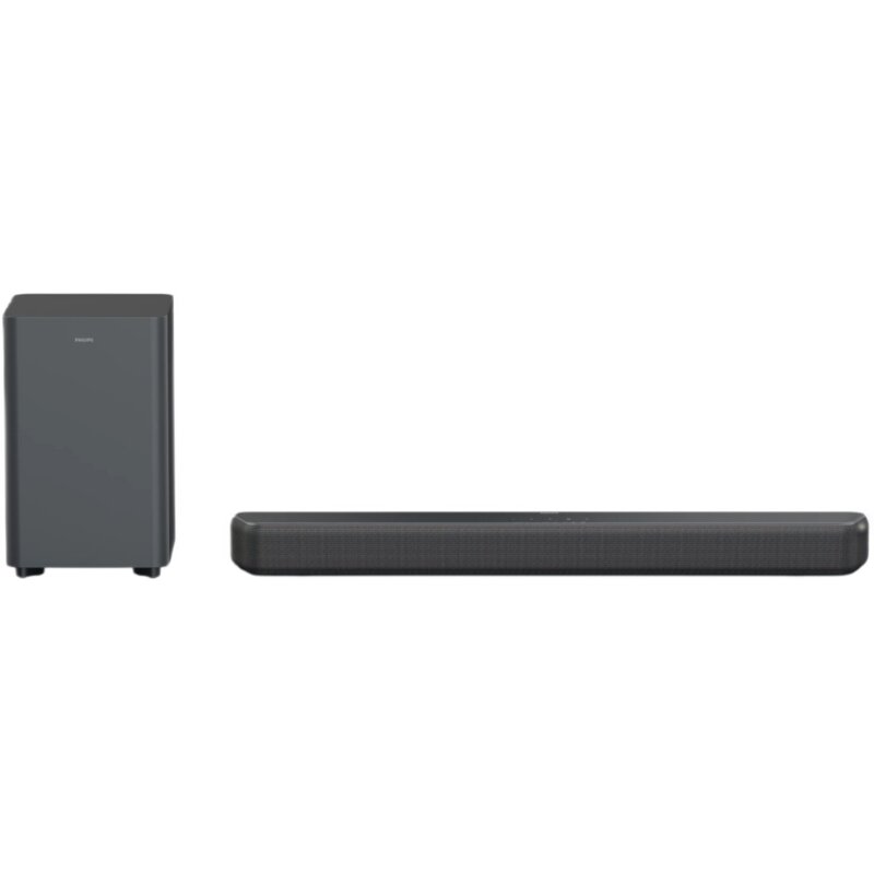 Soundbar PHILIPS TAB5601/10 Czarny 2.1-kanałowy, Bezprzewodowy Subwoofer, HDMI ARC, BT,  DTS Virtual:X, DTS Digital Surround