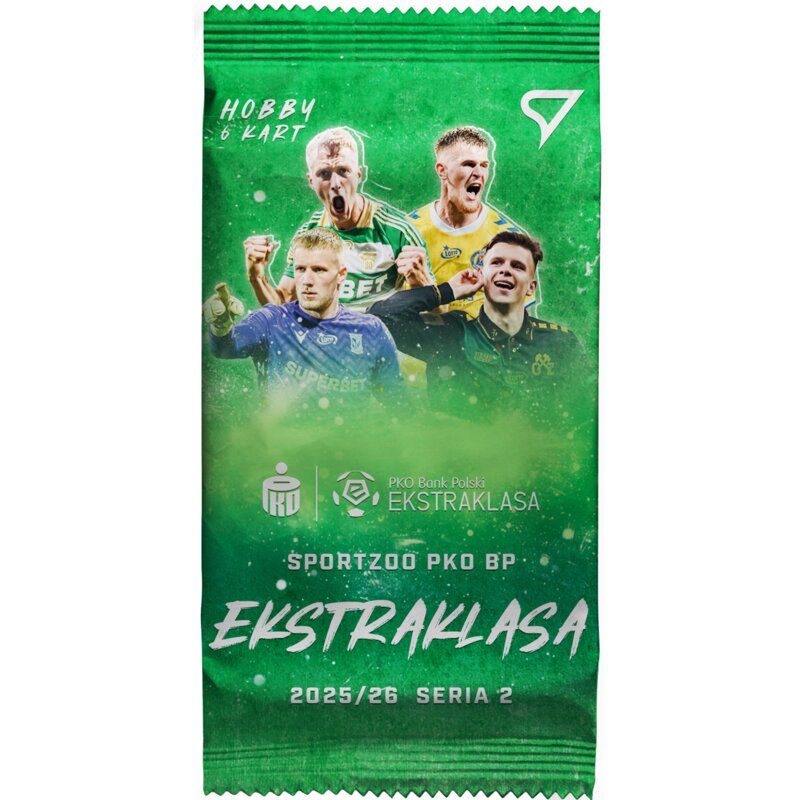 Karty SPORTZOO PKO BP Ekstraklasa 2025/2026 Seria 2 Hobby Saszetka
