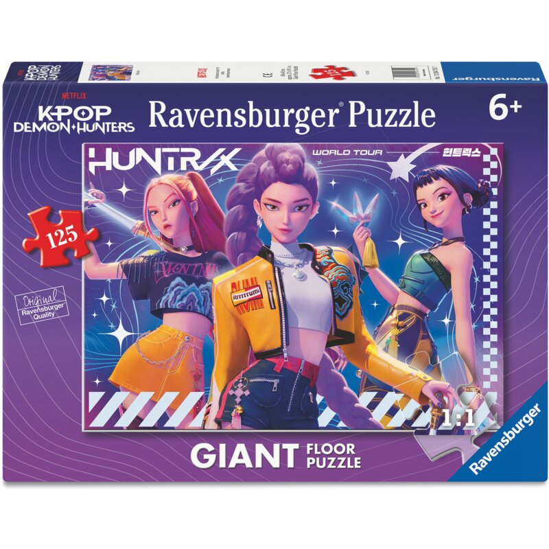 Puzzle RAVENSBURGER KPop Demon Hunters Giant 12004755 (125 elementów)